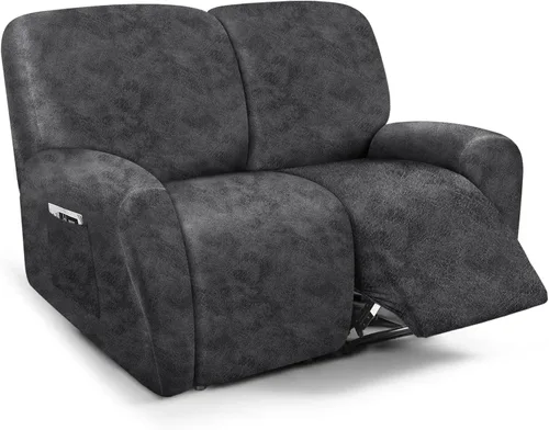 Miniatura 33 de molasofa Fundas de cuero para sillas reclinables, fundas para sillas reclinables grandes para silla reclinable, 4 piezas, fundas lavables que se