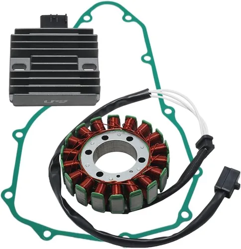 Miniatura 5 de Bobina de estator, rectificador regulador, juego de juntas para Kawasaki EX650 ER-6F, para Kawasaki ER400 ER-4N para Kawasaki Ninja 400R EX400