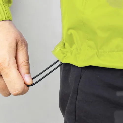 Miniatura 22 de 33,000ft - Chaqueta de lluvia impermeable y plegable para hombre, ligera, con capucha, cortavientos ideal para golf o ciclismo