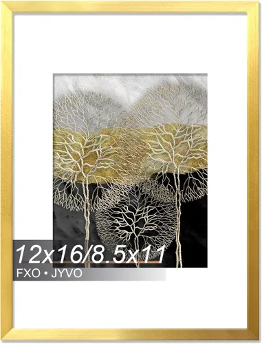 Miniatura 27 de Fxojyvo Marco de Fotos de 4x6, Muestra Foto de 3.5x5 con Paspartú o 4 x 6 Sin Paspartú, Liviano y de Alta Transparencia Marco de 4 por 6 para Pared