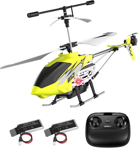 Cheerwing Helicóptero de control remoto U12 con retención de altitud, mini helicóptero RC para adultos y niños, una tecla de despegue/aterrizaje y 2