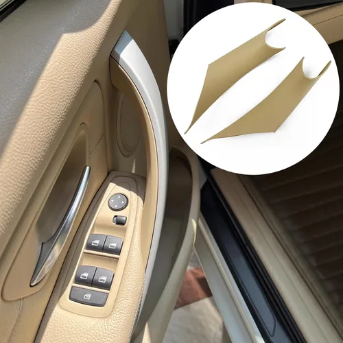 Miniatura 3 de Cubierta para manija de puerta de automóvil izquierda y derecha, Cubiertas Decorativas Protectoras para Manijas de Tirador Interior de Puerta