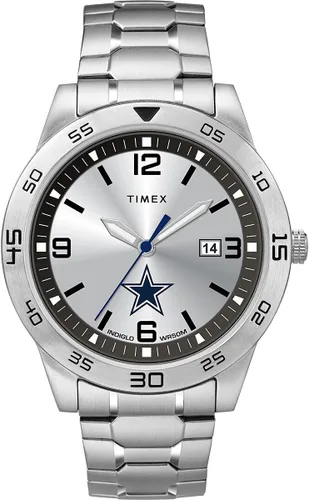 Miniatura 11 de Timex Tribute Reloj de cuarzo para hombre Citation de 42 mm con correa de acero inoxidable
