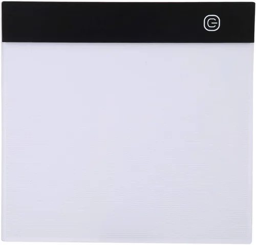 Miniatura 9 de Caja de luz de almohadilla de seguimiento A5 LED para dibujar Tablero de luz LED regulable de 3 niveles Tableta de copia portátil boceto de artes