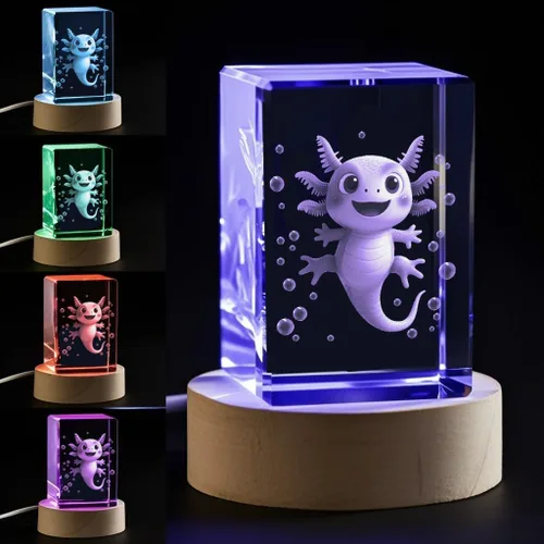 Miniatura 11 de Lámpara de cristal del árbol de la vida 3D, base de luz cambiante, regalos del árbol de la vida para mujeres, celta, Navidad, regalo de cumpleaños