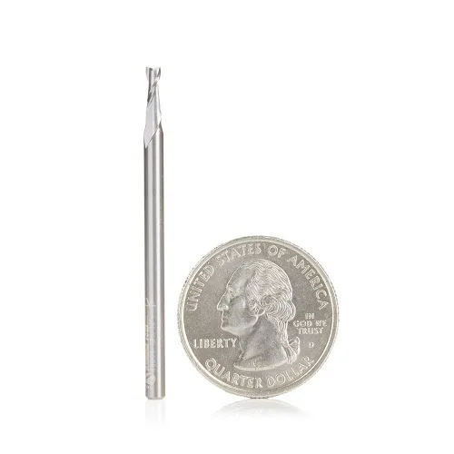 Miniatura 27 de Amana Tool - 46325 Carburo Sólido Espiral Plunge 5/16 Dia x 1" x 5/16 Shank Up-Cut