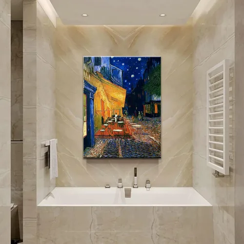 Miniatura 4 de msspart Almendro en flor por Vincent Van Gogh Pinturas al óleo reproducción, Impresión Giclee en lienzo Arte en pared para dormitorio, baño