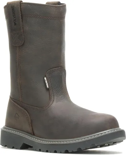 Miniatura 3 de Wolverine Men's Floorhand Waterproof 10in Wellington Dark Brown Work Boot