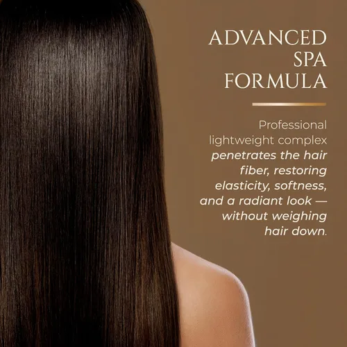 Miniatura 3 de HADAT Hydro Spa - Tratamiento capilar profesional para reparación y brillo hidratante profundo, aceite de macadamia, calidad de salón para cabello