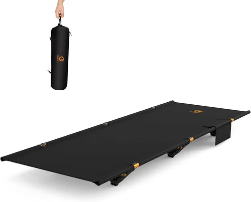 Miniatura 11 de G2 - Catre plegable para camping, catre de viaje duradero, ultraligero para mochileros, senderismo de verano, montañismo, capacidad máxima de carga
