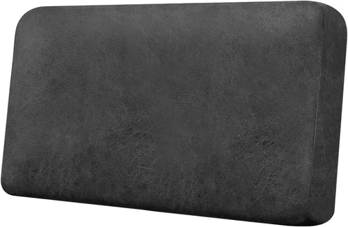 Miniatura 128 de Funda de cojín para sofá con aspecto de cuero, 1 unidad, elástica, para sala de estar, funda de cojín individual para sofá, protector de asiento