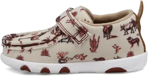 Miniatura 3 de Twisted X Mocasines de conducción para bebés Hooey - Mocasines de conducción para bebés
