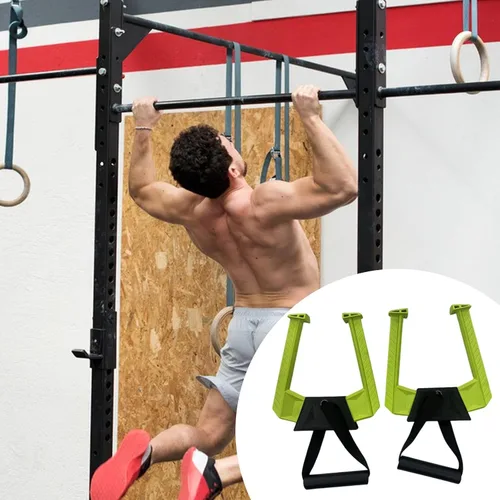 Miniatura 4 de Colaxi 2 barras de dominadas portátiles para puerta multifunción asas de barra fácil de usar, equipo de entrenamiento de fuerza para oficina de hotel