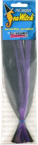 Miniatura 75 de C&H Lures Señuelos de Pesca Sea Witch - Originales Desde 1959, Faldas de Nylon Revelan Cabeza con Peso, 15 Colores, 8 Pesos de Cabeza, Señuelo