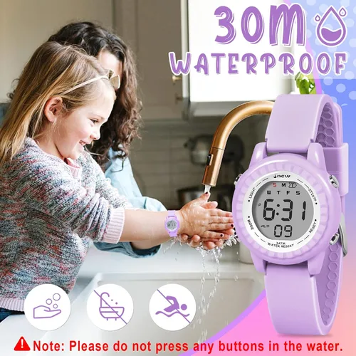 Miniatura 26 de Relojes para niñas y niños, relojes LED impermeables para niños - Los mejores regalos para niños