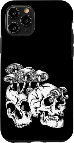 Miniatura 29 de Skull Goth Gothic Occult Emo Satanic Mushroom Skeleton Case for iPhone 17