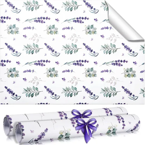 Geelin 24 hojas de forros de cajones perfumados para aparador, hojas de papel no adhesivas, forro de papel fragante para estantes, armario, Estilo