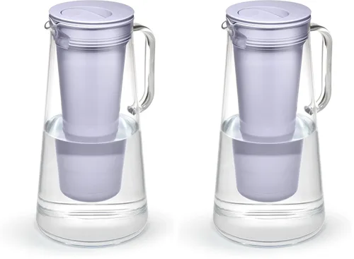 Miniatura 19 de LifeStraw Home - Jarra de filtro de agua de plástico sin BPA de 7 tazas (blanco)