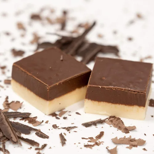 Miniatura 25 de Valley Fudge, pastel de queso de chocolate, dulce de azúcar artesanal fresco, mantequilla real, caramelo gourmet, paquete de una libra