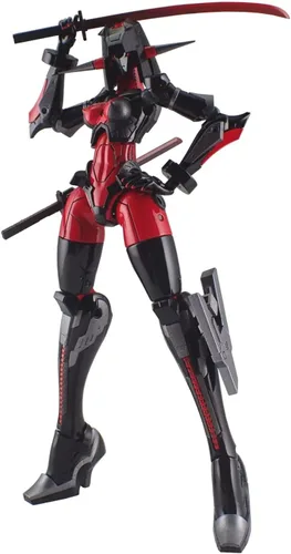 (Shinryaku Robo) Mobility Princess MoMo SRR-002-BRI Dreadred (negro/rojo/hierro), escala 1/144, 7.3 pulgadas (7.3 in), adultos, kit de modelo