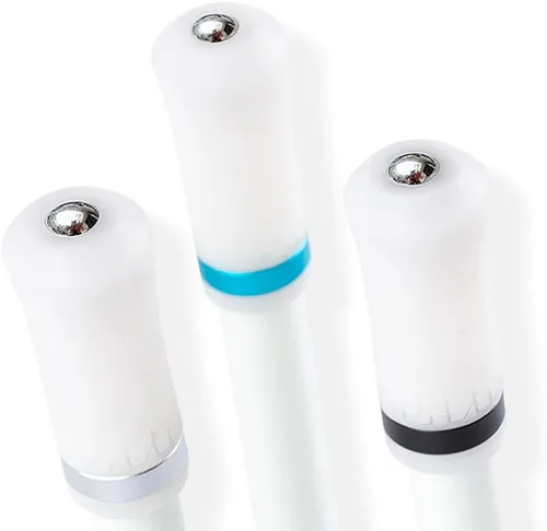 Miniatura 5 de 4 bolígrafos giratorios de gel para juegos, bolígrafo volador giratorio para dedos, juguete de liberación de presión para niños, estudiantes, Negro
