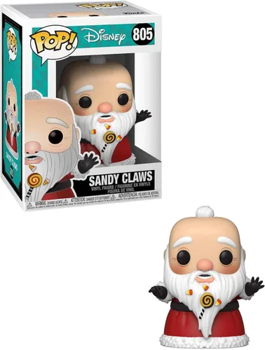 Funko Pop! Disney: The Nightmare Before Christmas - Figura de vinilo de Sandy Claws