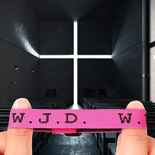 Miniatura 5 de FIMILOVE - 20 pulseras WWJD - Pulseras con texto en inglés "What Would Jesus Do", cintas de satén, regalos cristianos para hombres, mujeres, niños