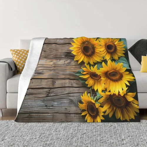 Miniatura 28 de Manta de franela estampada decorativa, hojas de otoño, manta suave para cama, sofá, decoración de silla, regalos para todas las estaciones, 60 x 50