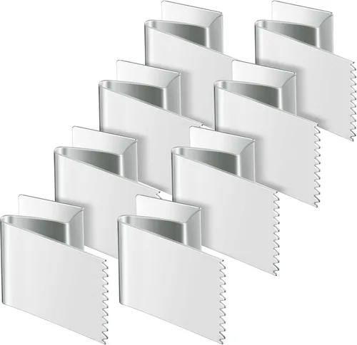 Miniatura 9 de Dunzy Paquete de 40 clips de ventana de huracán para ventanas de 1/2 pulgada de grosor, acero al carbono, clips reutilizables para ventanas de Negro