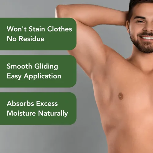 Miniatura 4 de MONA Brands - Desodorante natural para hombres sin aluminio, hipoalergénico, desodorante de magnesio para pieles sensibles, absorbe el sudor,