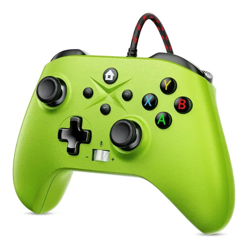 Miniatura 4 de Gamrombo Paquete de 2 controladores con cable compatibles con Xbox Series X/S/Xbox One/Xbox One S/One X, PC con función turbo/macro/conector