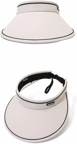 Miniatura 5 de Sombreros con visera para el sol para mujer, ala ancha, protección UV+50, gorra de playa plegada para un fácil transporte
