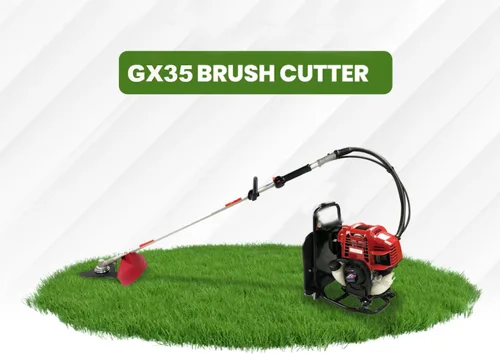 Miniatura 2 de Gx35 Mochila de 4 tiempos 7 en 1 Cortador de Cepillos Tiller Hierba Cortadora de setos Cortacésped Wacker