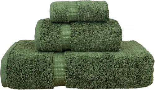 Miniatura 48 de Colección de calidad de hotel y spa, altamente absorbente y de secado rápido, 100% algodón turco, 750+ GSM, toallas ecológicas, toallas con borde