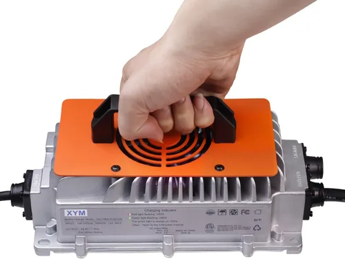 Miniatura 3 de CHINS Cargador de batería de litio de 36V 25A, incluyendo función de carga de 0V, cargador de batería LiFePO4 de 43.8V 25A, especial para batería