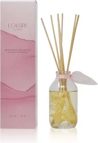 Miniatura 26 de Set de difusor de cañas, difusor de aceite perfumado con aroma a ámbar romántico y varillas, accesorios de fragancia para el hogar para decorar