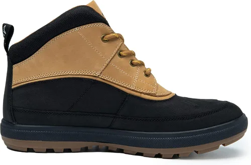 Miniatura 2 de Botas Oxford de cuero a la moda para hombre, botas de tobillo casuales de media caña para hombre