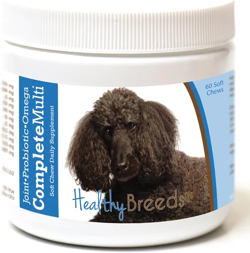 Miniatura 406 de Healthy Breeds Pug todo en uno multivitamínico suave masticable 60