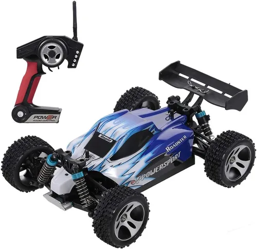 GoolRC WLtoys A959 RC Car, 1:18 Escala 2.4Ghz Vehículo de Control Remoto Camiones todoterreno, 4WD 45KM/H Carreras de Alta Velocidad Buggy Car RTR