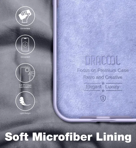 Miniatura 4 de Dracool Funda mejorada para iPhone 12/12 Pro con protector de pantalla a prueba de golpes, protección contra caídas, antiarañazos, suave forro