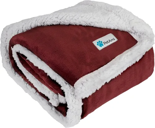 Miniatura 23 de PetAmi Manta para perros pequeños y medianos, manta de cama para mascotas, gatos, cachorros, gatitos, funda de vellón para muebles, protector