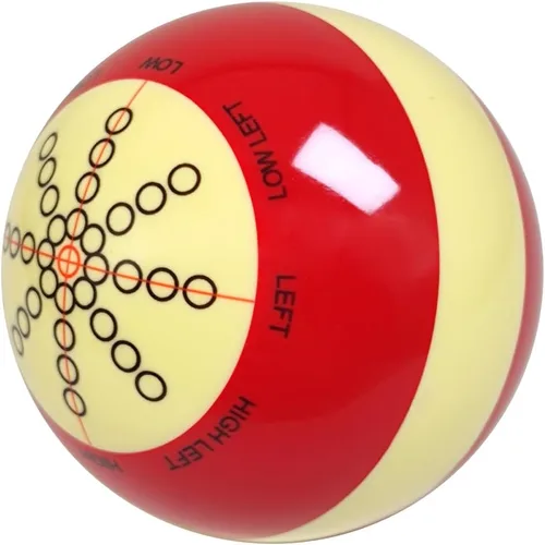 Miniatura 8 de Bola de Taco de Billar de 2-1/4" Tamaño Estándar Bola de Billar de Repuesto para Entrenamiento