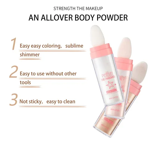 Miniatura 4 de Polvo De Hadas Polvo De Hadas - Polvo de Hadas 3D de Alto Brillo Polvo Suelto Purpurina Polvo de Colorete Facial Polvo Brillante para Ojos, Cara