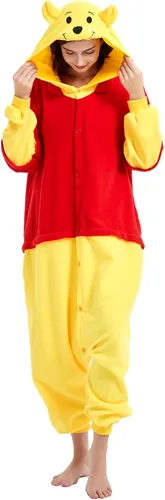 ressber Unisex Adult Onesie Pajamas Animal One Piece Halloween Costume Christmas Sleepwear Jumpsuit