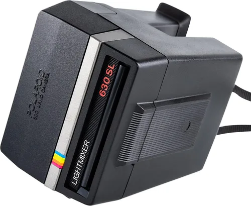 Miniatura 8 de Polaroid 630 SL Lightmixer Plata con Rayas Arco Iris