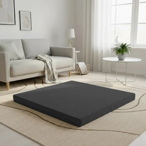 Velvet Zabuton - Tapete de meditación grande para adultos y cojín de meditación de yoga, asiento de espuma de alta densidad con funda lavable, 31 x