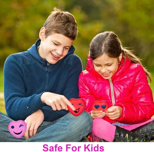 Miniatura 6 de 30 bolas de estrés para el día de San Valentín, mini bolas sonrientes para aliviar el estrés de 1.5 pulgadas, bolas sonrientes divertidas