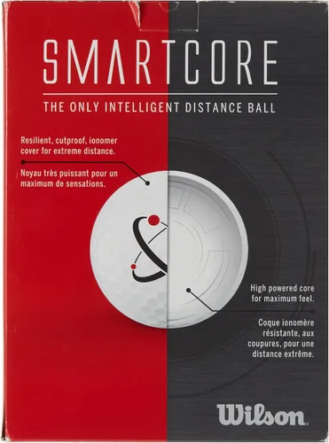 Miniatura 2 de Wilson Smart Core Pelota de Golf - Paquete de 24 (Blanco)