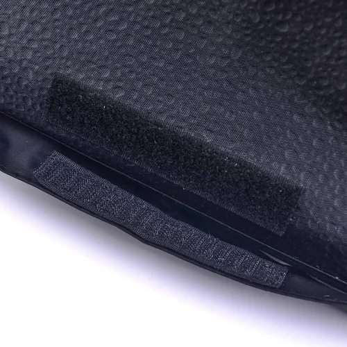 Miniatura 5 de Cinta de Gancho y Bucle para Coser de 5 Yardas, Cinta de Tela de Nailon de Sujeción sin Adhesivo para Manualidades DIY, Cinta Entrelazante, Negro
