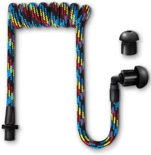 Miniatura 11 de Tubeez Walkie Talkie Auricular con tapones negros para los oídos – Tubo roscado de bloqueo de humedad que se adapta a cualquier auricular de radio